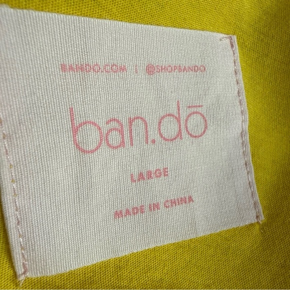 Ban.do Women’s High Desert Fan Club Yellow S/S Tee Size L - Picture 5 of 8